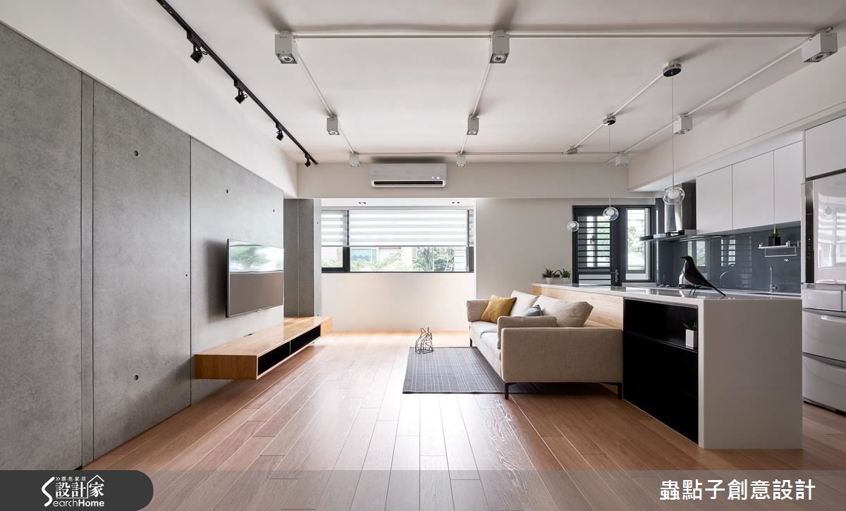 邁向明亮好感！ 插畫家的 30 坪簡約風夢想部屋