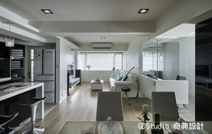 時尚黑白美學 聆聽建築個性樂章