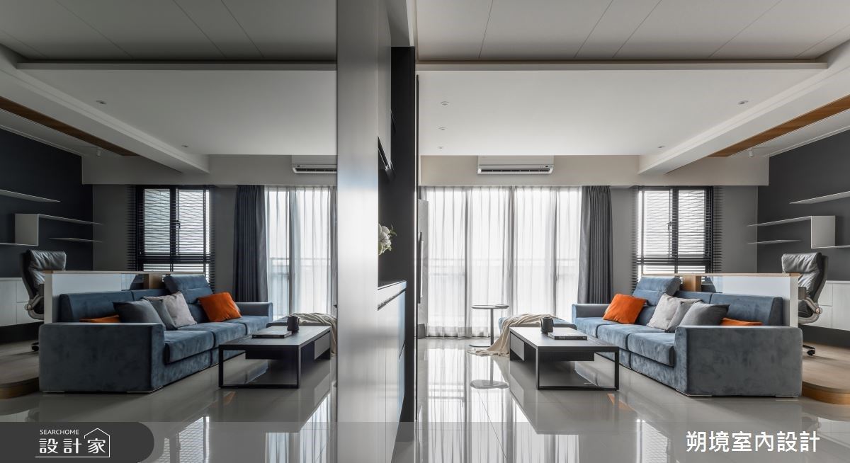 精巧有型！黃金比例打造 18 坪現代風居家好機能