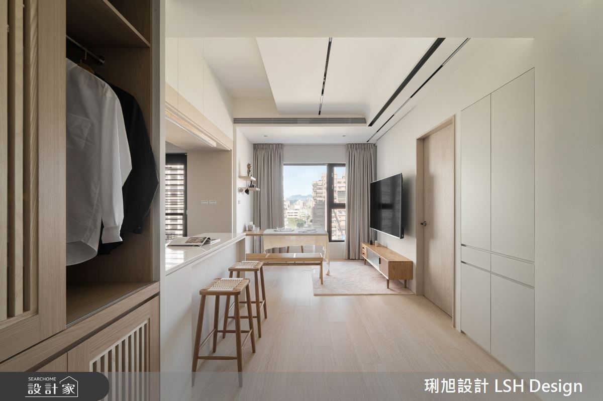 我家不需要沙發！單身宅揮別制式化的客廳，恬淡時光從日式無印小宅起步