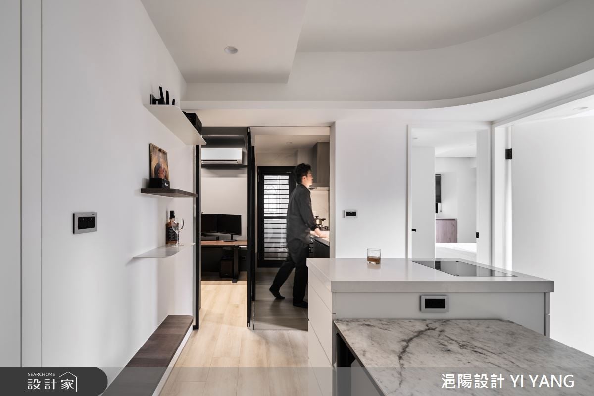 20 坪老宅變身「智能宅」教科書！突破管線限制增建主臥衛浴，環保綠建材...