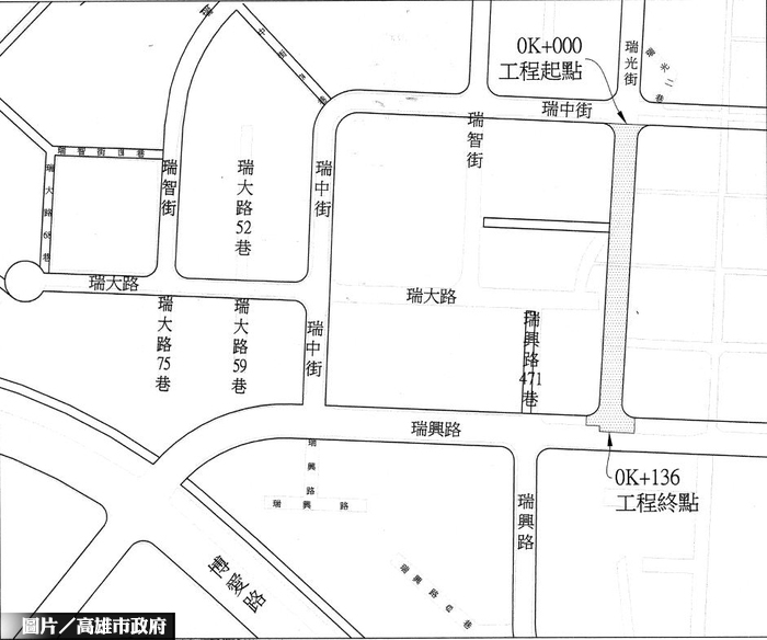 鳳山瑞光街打通　93期重劃區交通提昇　