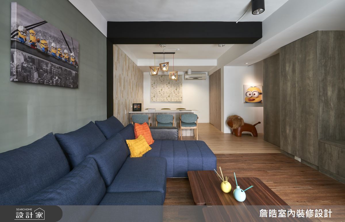 百萬以下老屋翻新！木紋暖調讓家充滿溫馨與趣味