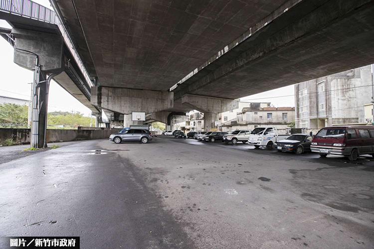 竹市香山陸橋下空間活化 將改頭換面成休閒去處