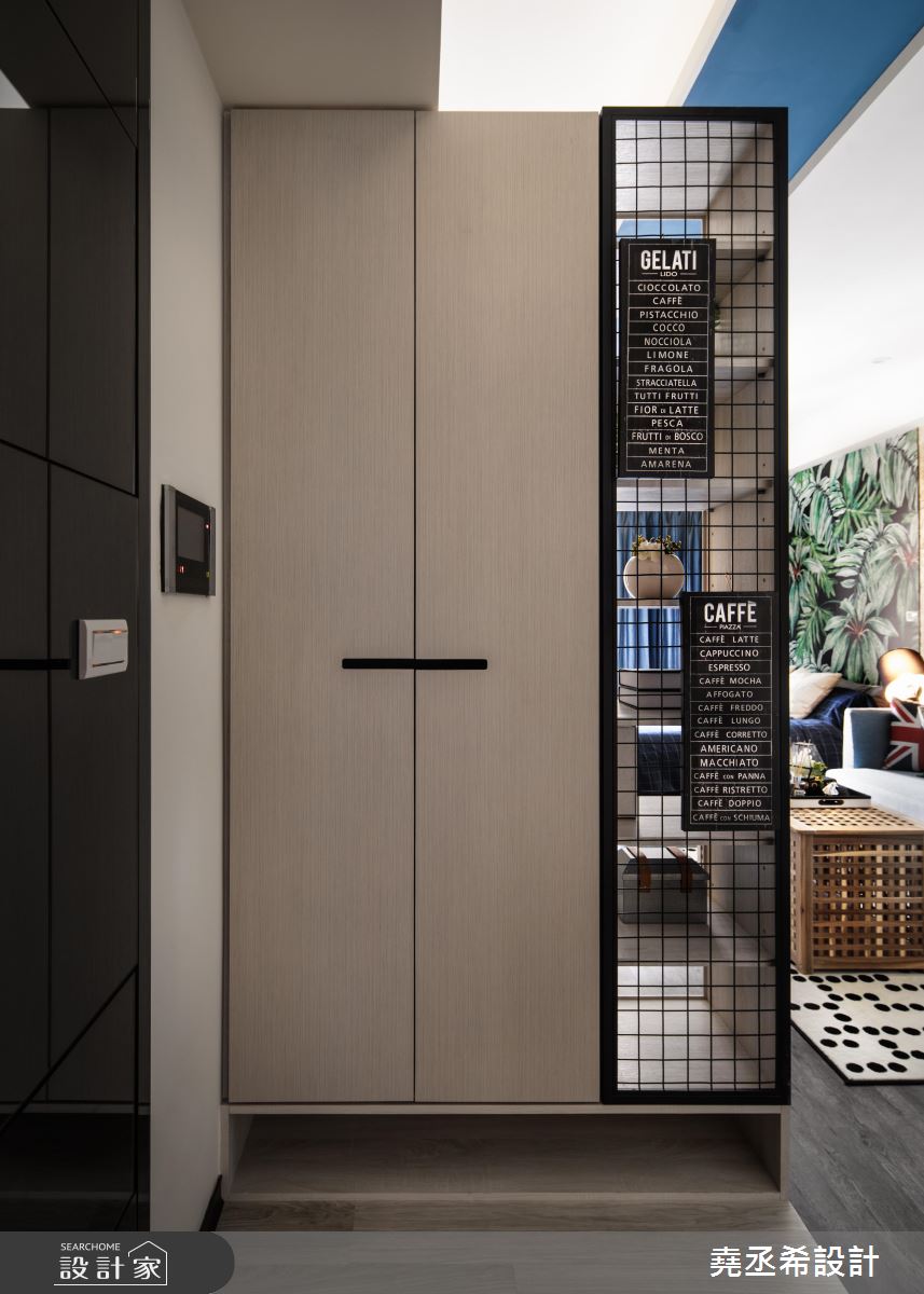 熱帶雨林遇上Loft風！10坪單身宅這樣設計超養眼