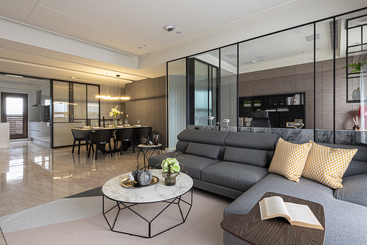 豪氣內藏 極簡現代宅的極大美學