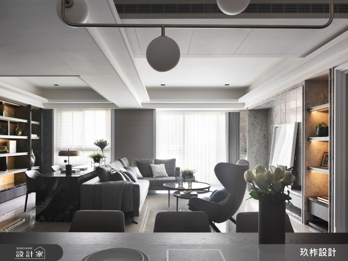 充滿生命力的輕奢建材運用！打造值得細細品味的現代風雅宅