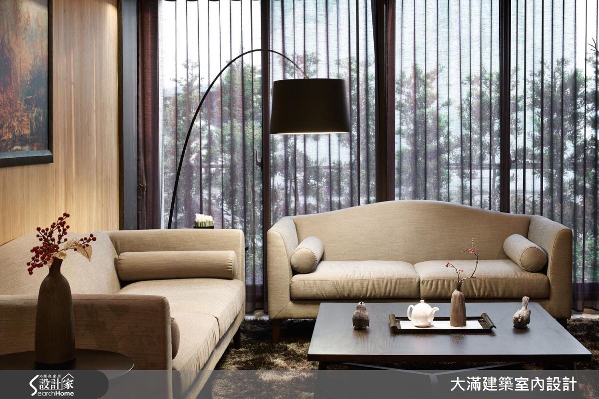 石與木的寫意凝視　在東方風大宅開啟光影對話　　