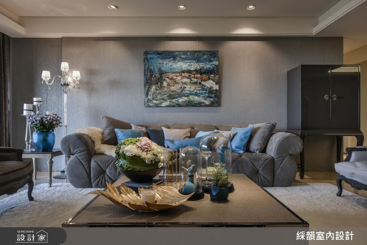 湛藍唯美豪宅，如文藝復興般瑰麗風雅