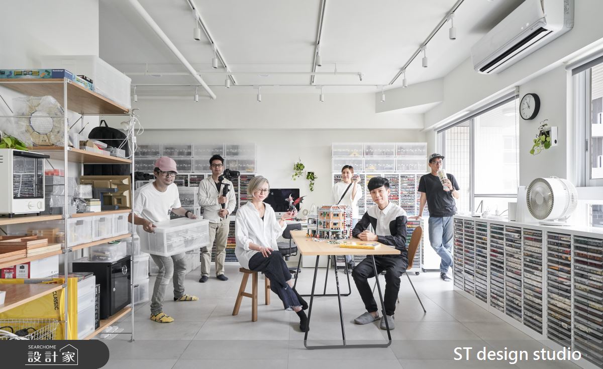 充滿創意的樂高生活！是工作也是家的靈活多元簡約小宅