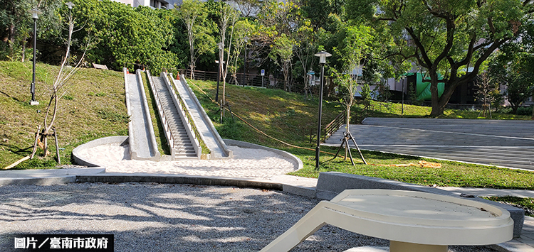 保留歷史意象 永康區祥合公園完工啟用