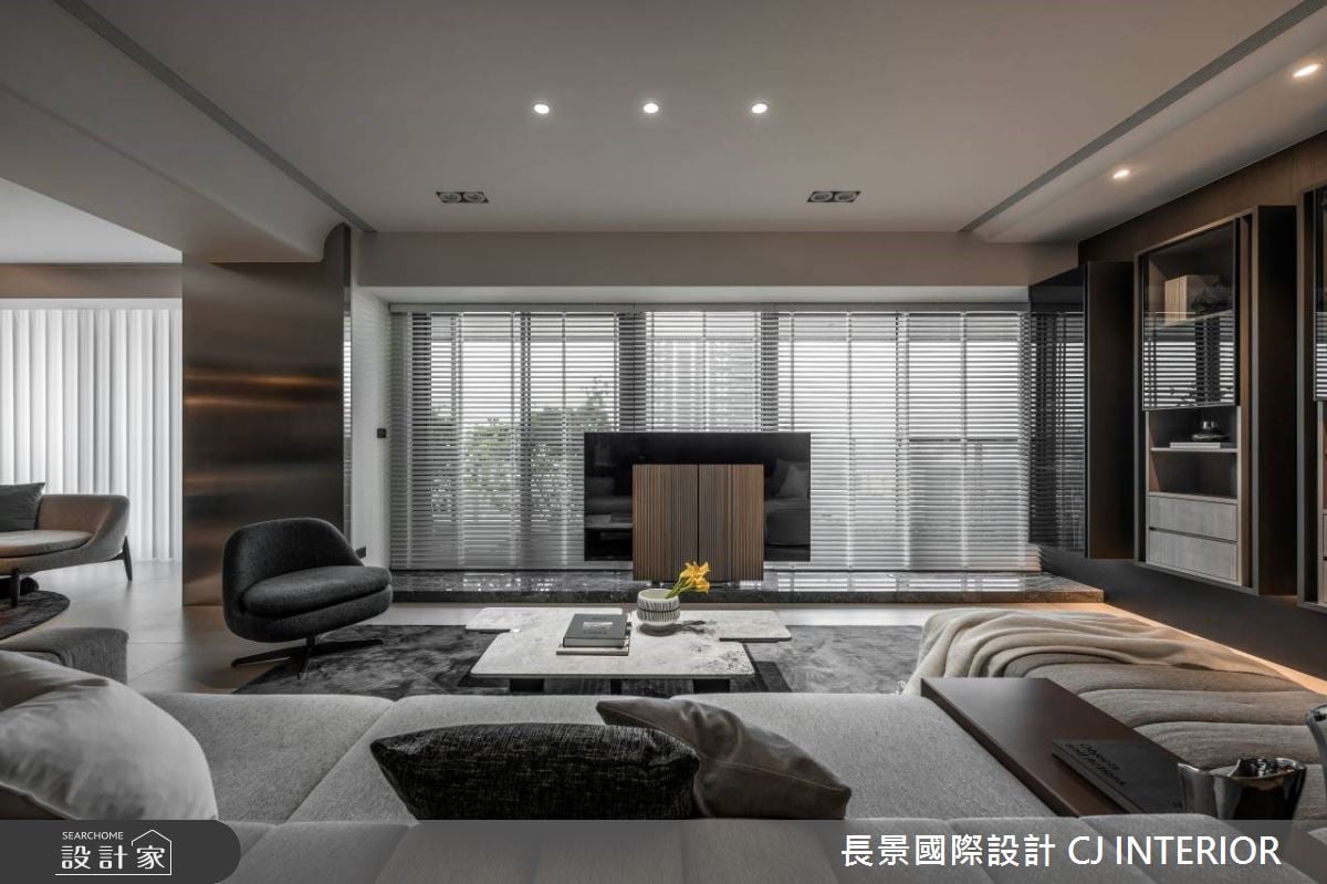 【TV】拓寬客廳面向 引入新灣區風景！低奢深色系都會雅痞宅
