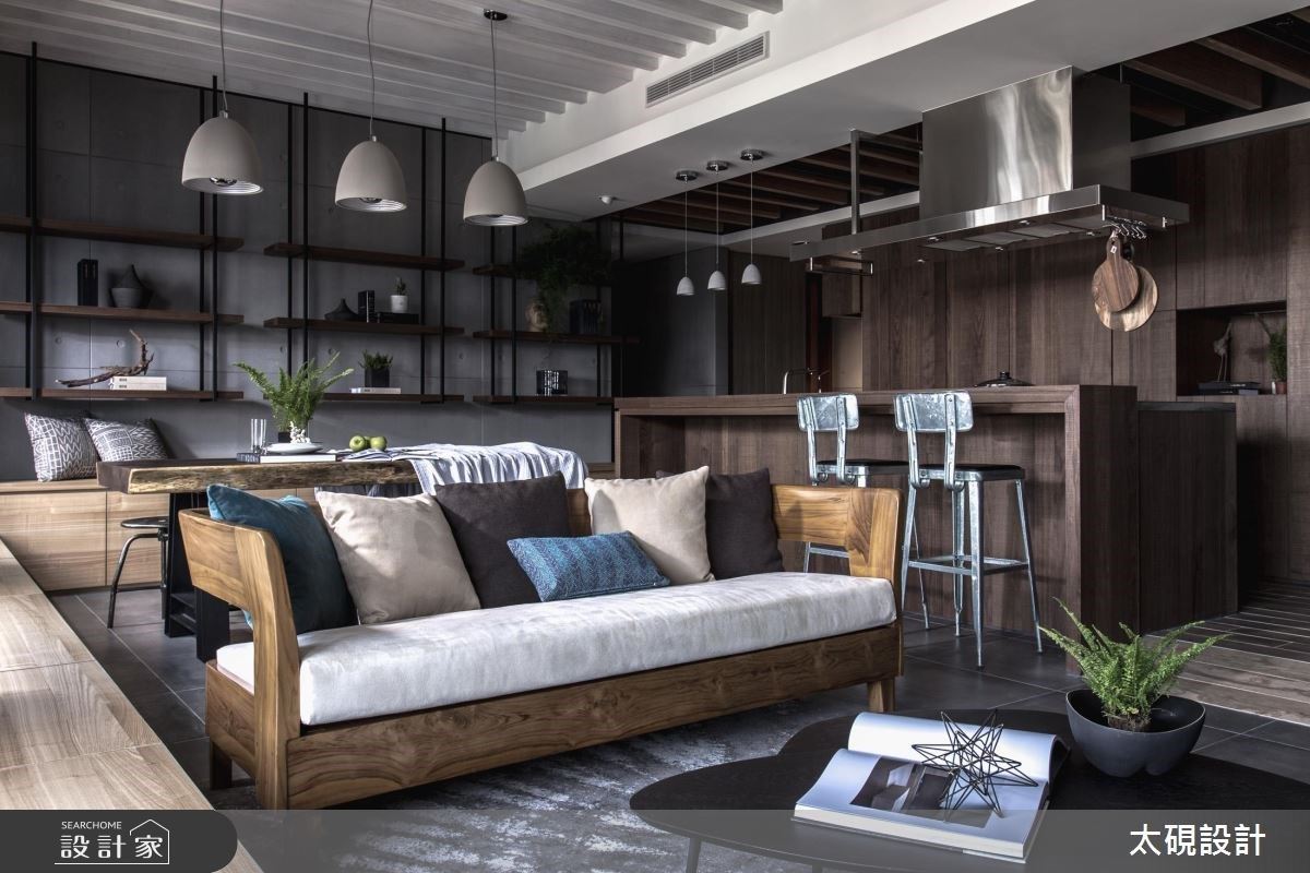 姐弟共享的獨立生活！輕食中島創造友善交誼區，套房設計能共享也能各自獨處