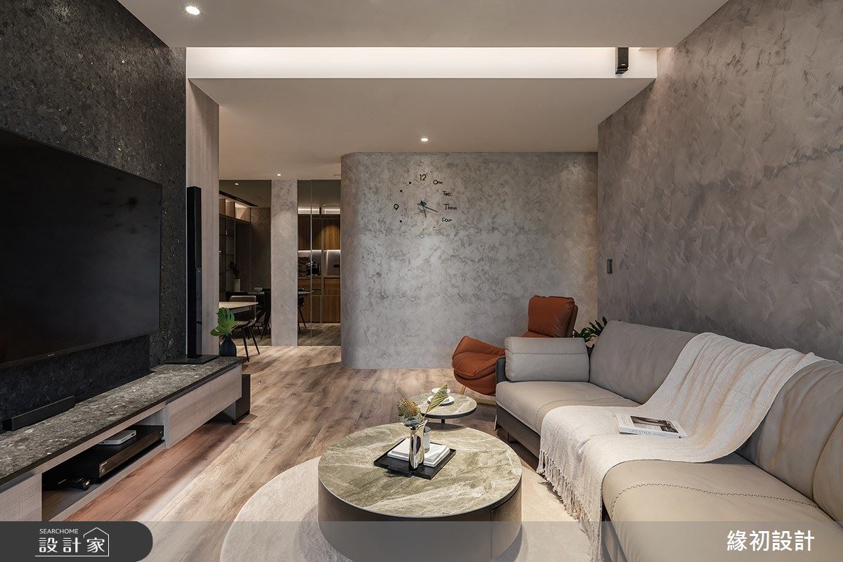 【TV】32坪現代人文宅 弧形語彙串連一家人的生活美好