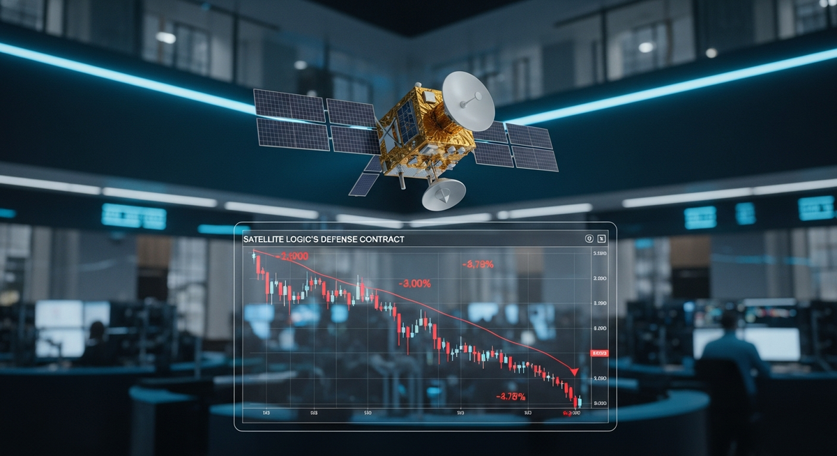 衛星邏輯獲逾1800萬美元國防合約 盤中股價反挫逾19%