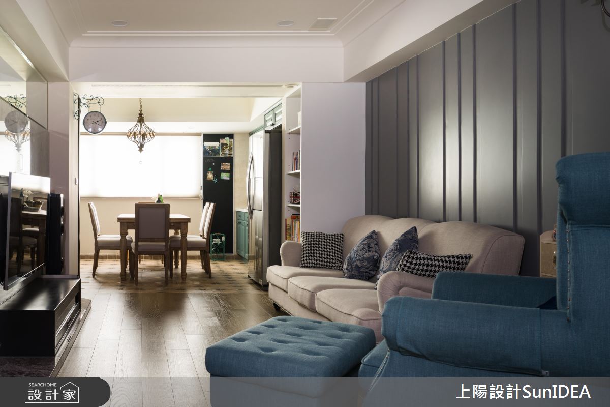 23坪老屋翻新變日光小屋！用美式風開啟暖感生活