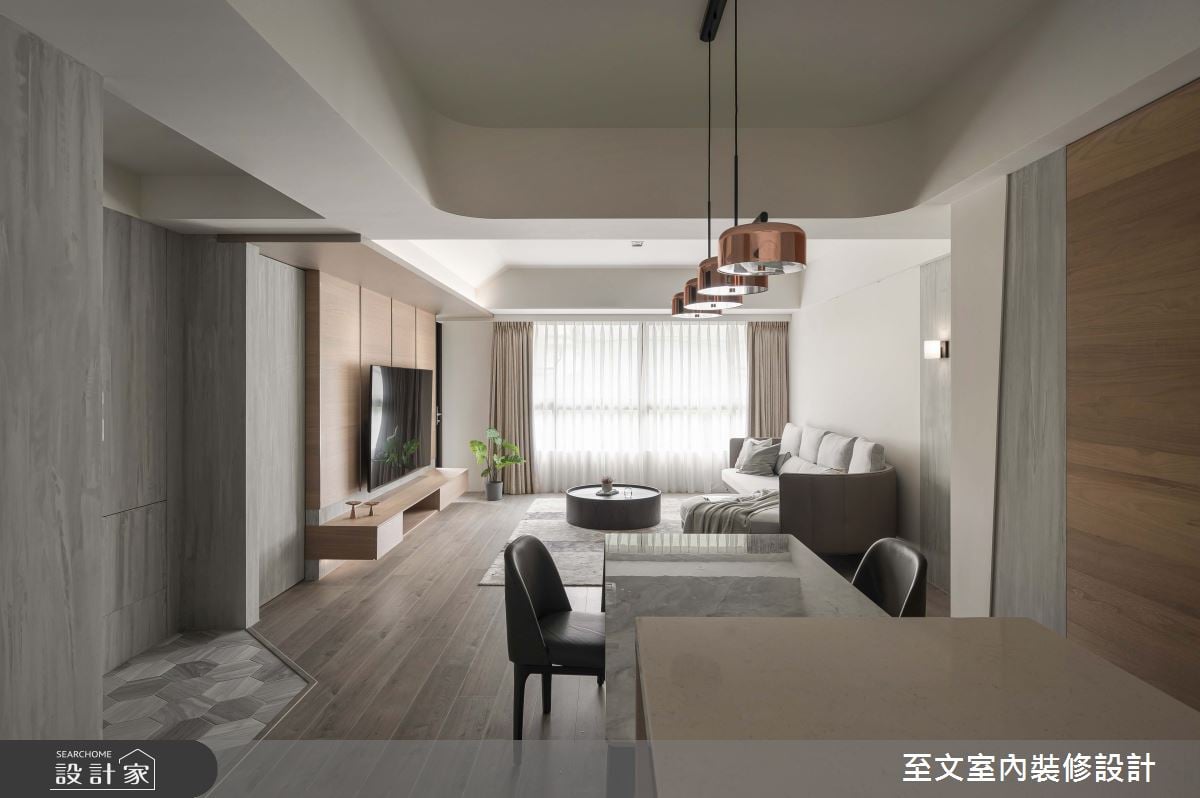 以鐵件拉門成就半開放式餐廚!在現代宅裡打造聚會、用餐新模式