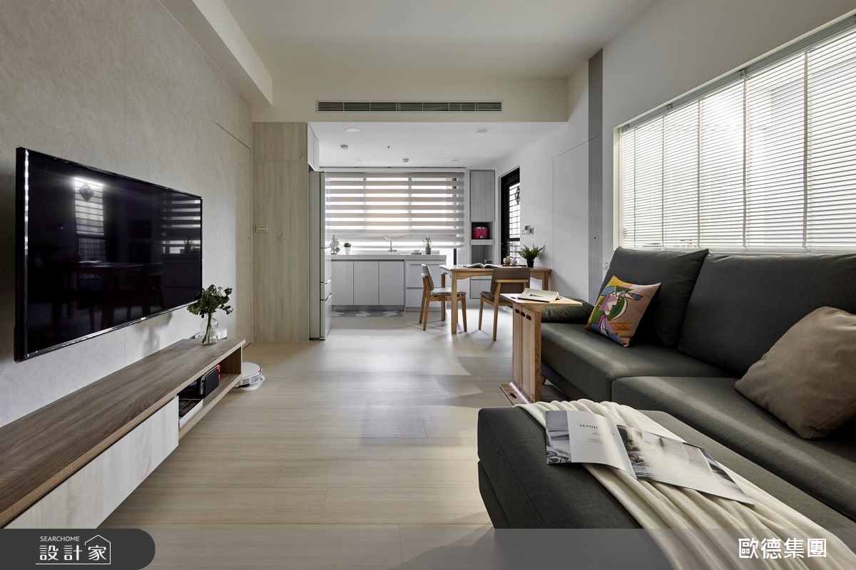 北歐風小宅裡渡假趣！活用收納技法提高坪效，讓家自動放大一倍