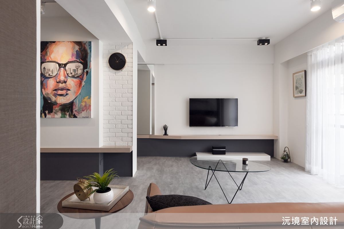 陽光隨著動線自由流動　獨享ㄧ人的輕法式小窩