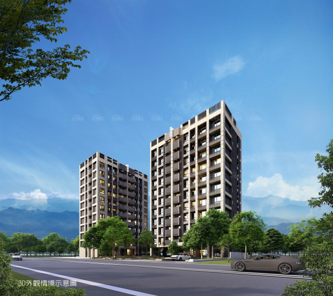 中壢高中文教學區「光明無限」 萬坪光明公園絕版2-3房