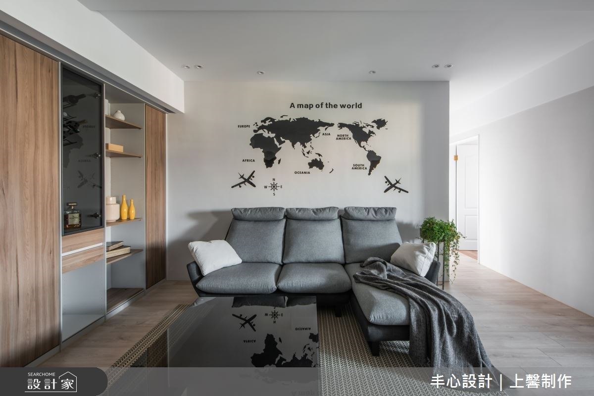 每天都是我的Chill day！19坪木白系混搭宅，寫下兩人一貓的快樂好日子