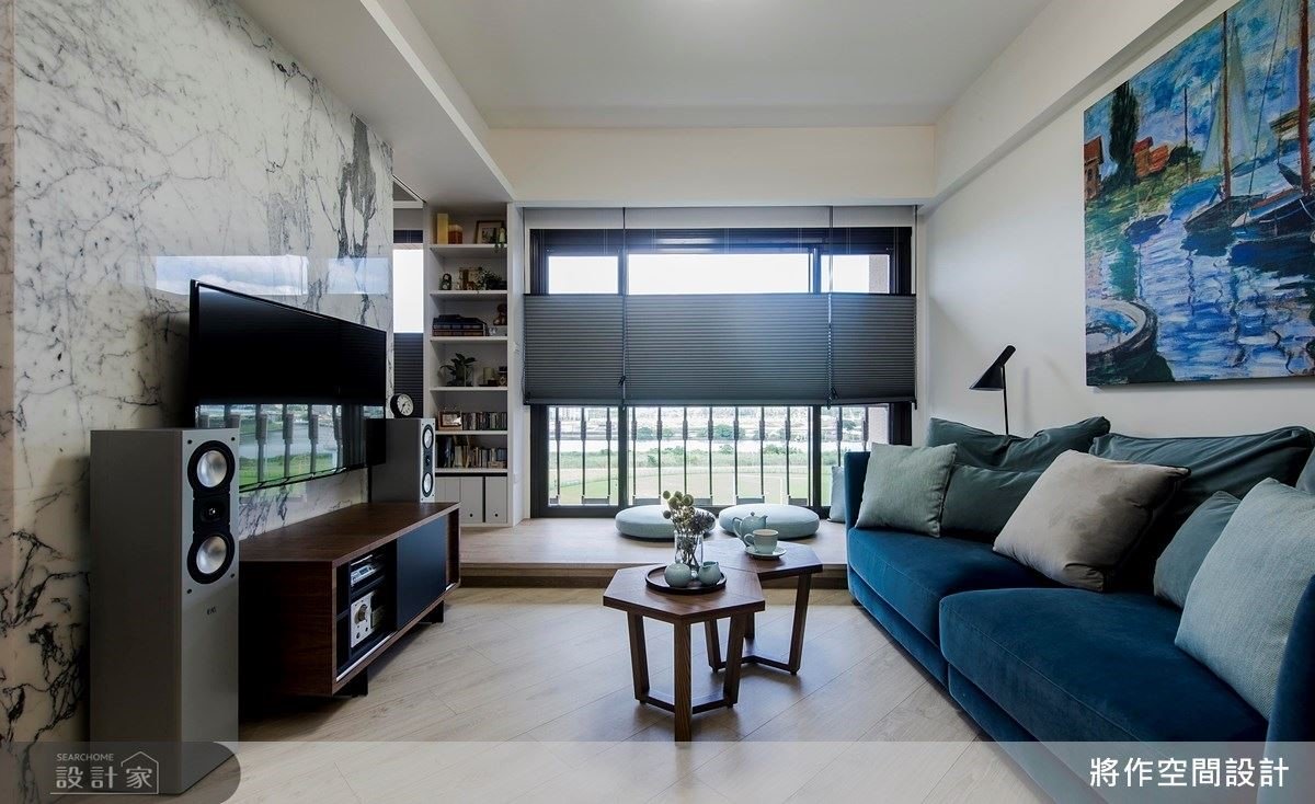 設計轉個彎 展現無限開闊的簡約退休宅