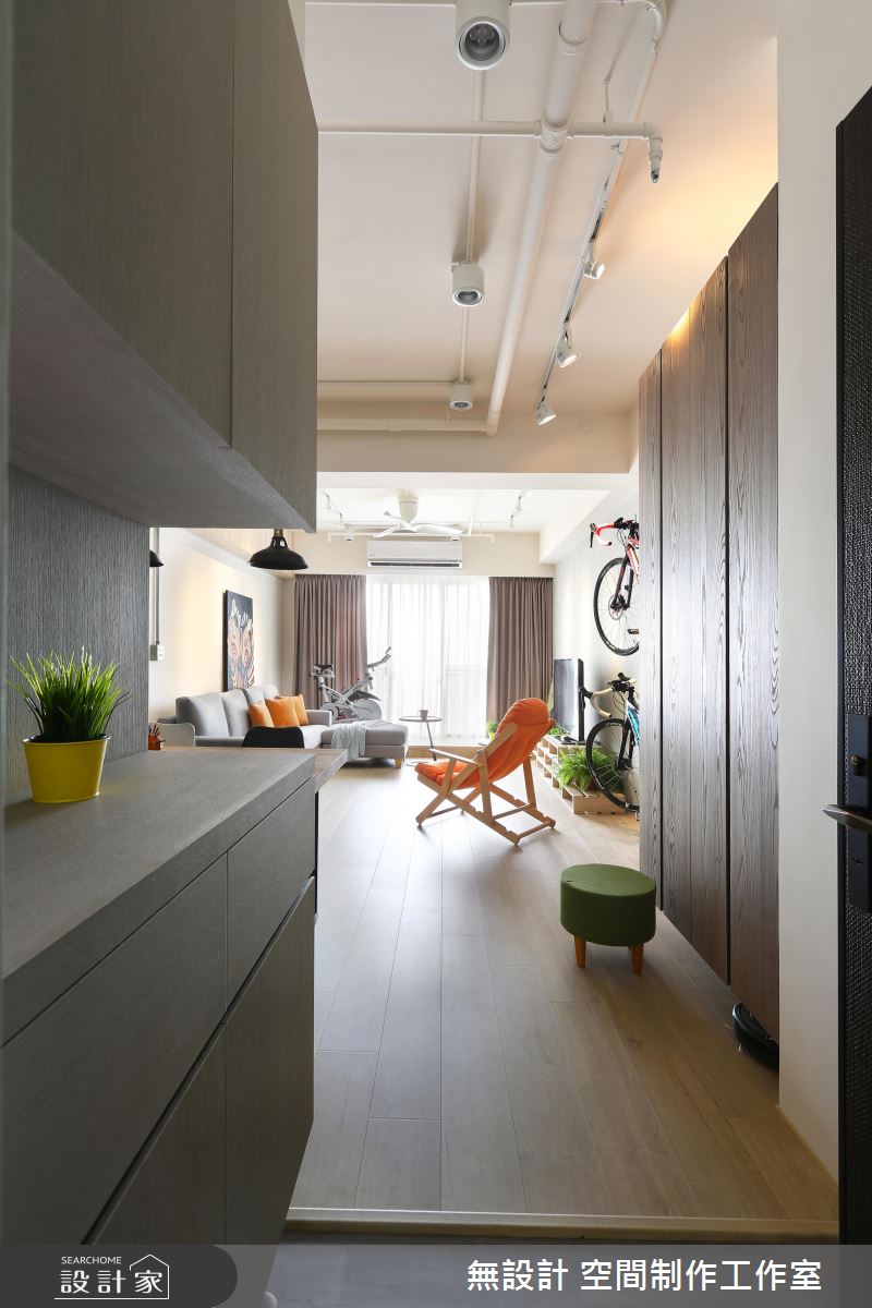 隱藏收納、開放展示的完美比例，就在27坪陽光美寓！