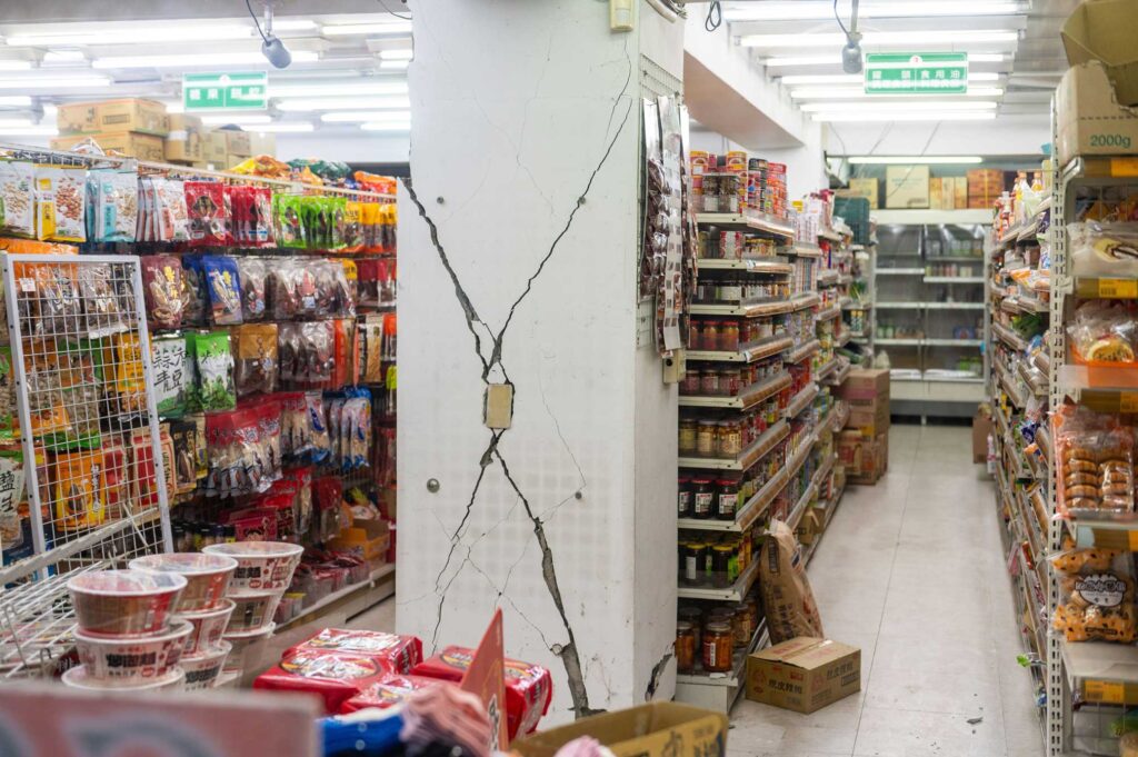 中壢大樓震出「柱裂Ｘ形」 國家地震中心：房屋體檢這樣做