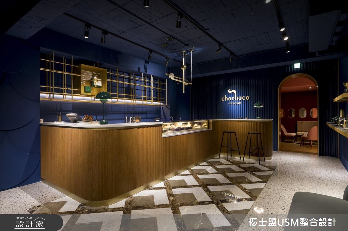 流暢曲線  X 幾何形狀  甜入你心的巧克力夢工廠！