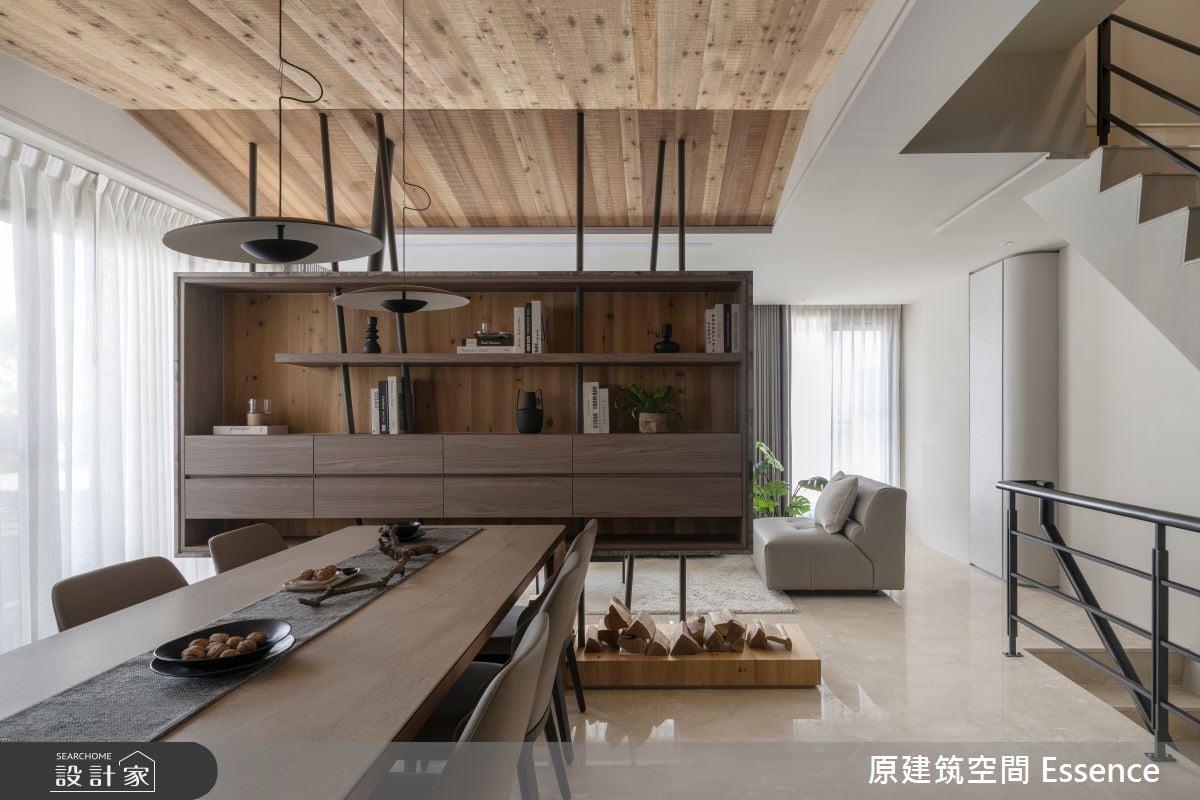 入住度假小木屋！奶茶色與木紋延展溫馨氛圍，構築與自然對話人文禪風透...