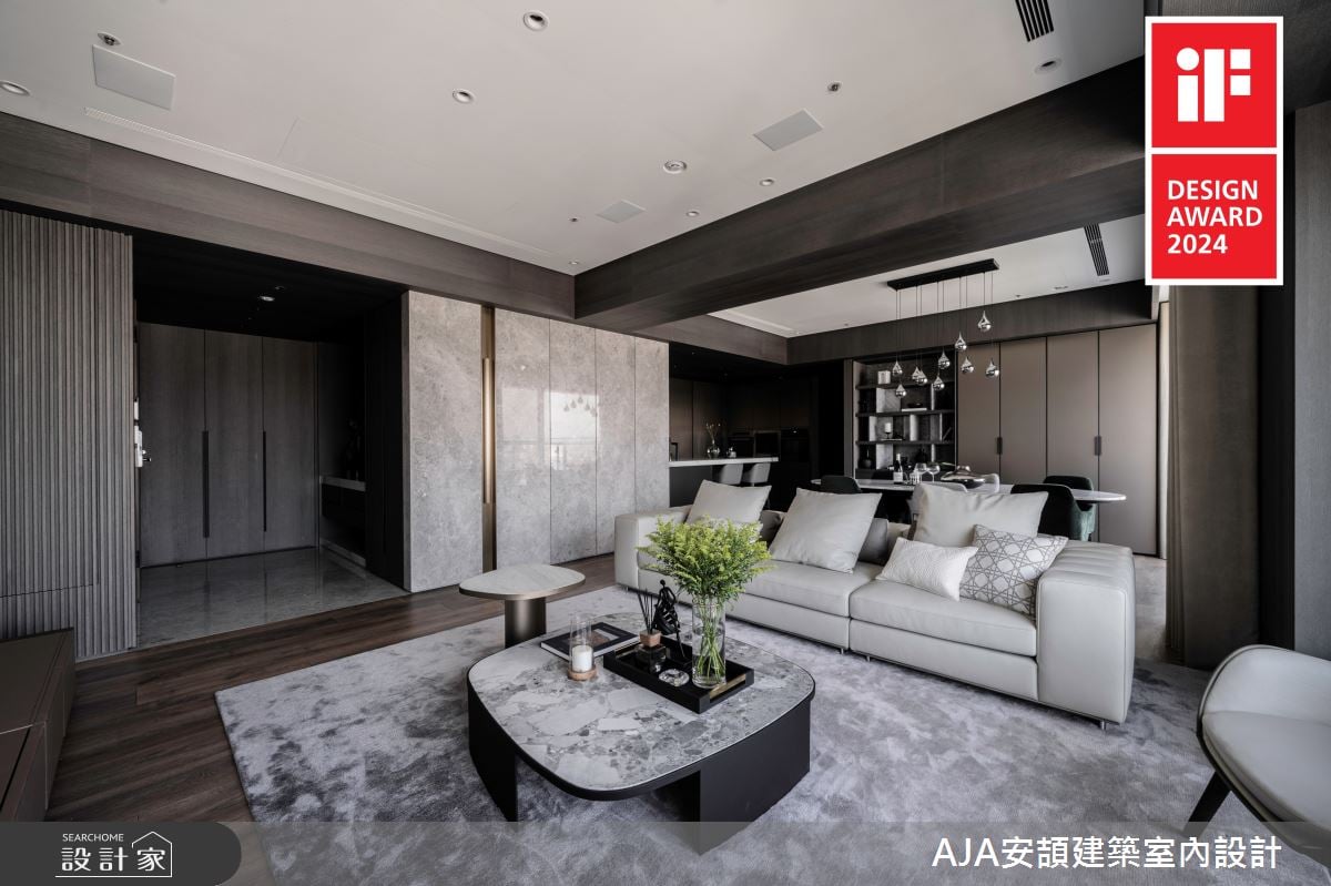 AJA 安頡建築以溫潤細膩的豪宅室內設計，榮獲 iF 設計獎肯定