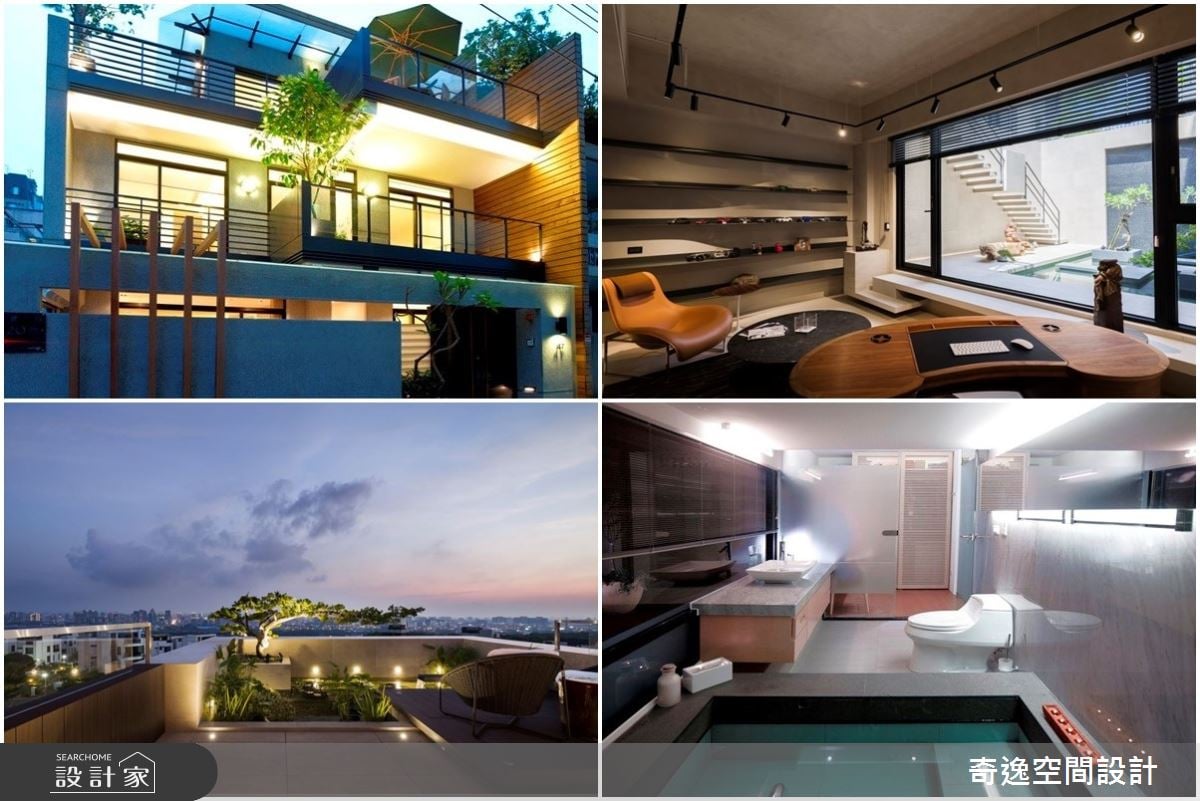 日式泡湯設計、宴會廳和無邊際觀景陽台！用獨棟透天實踐頂級的生活體驗