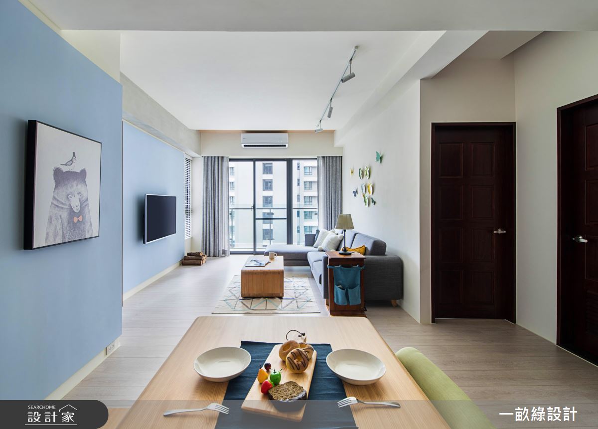 你和我的 2 人甜蜜世界！讓蝴蝶繽紛飛舞在 30 坪現代宅