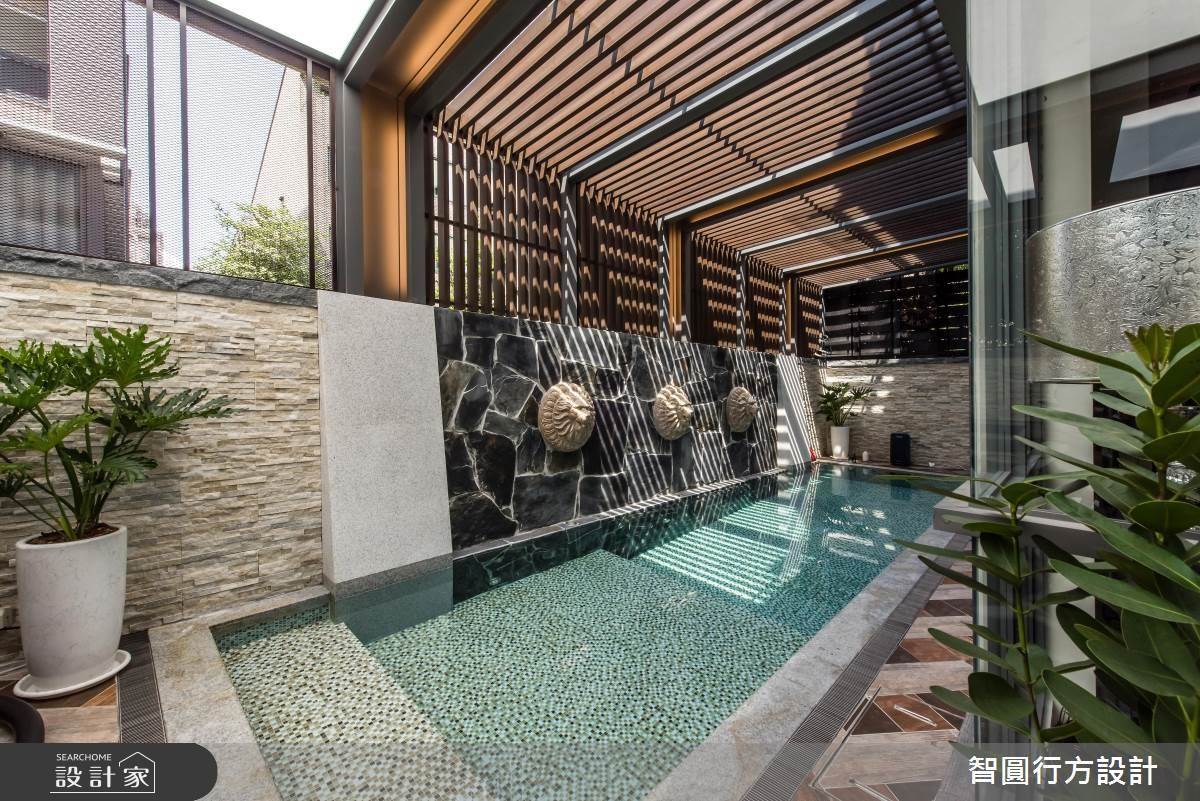 放一個游泳池在庭院！我家也有異國度假陽光屋