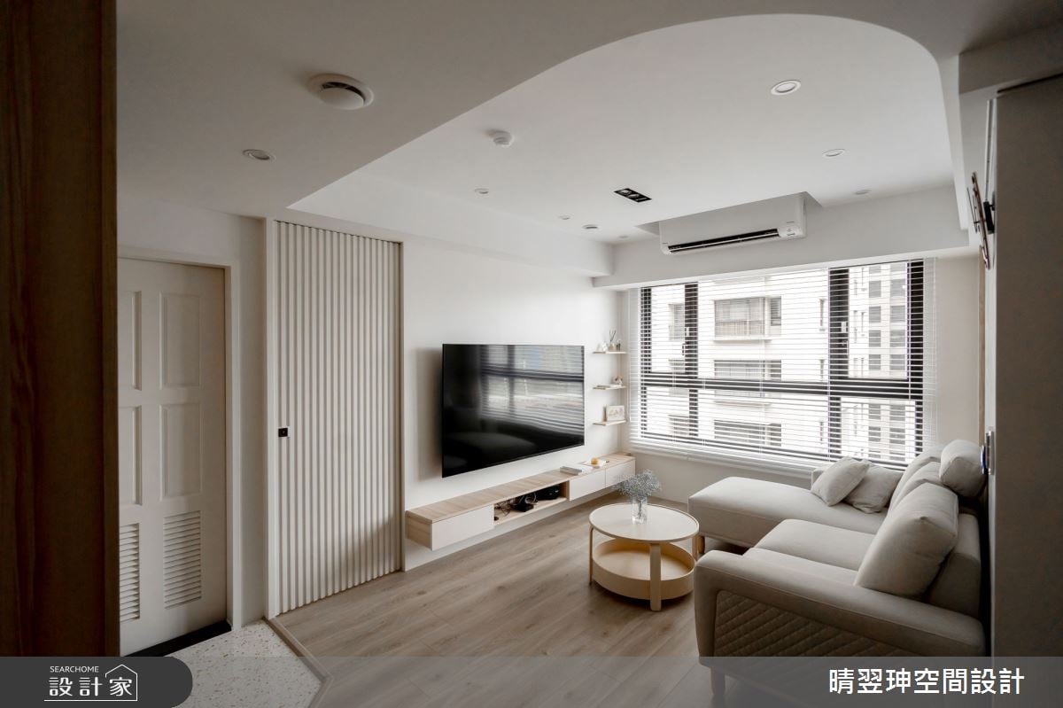 坪效雙倍的奶茶北歐小宅！水磨石呈現Mini Bar的唯美浪漫、LG的敲敲看冰...