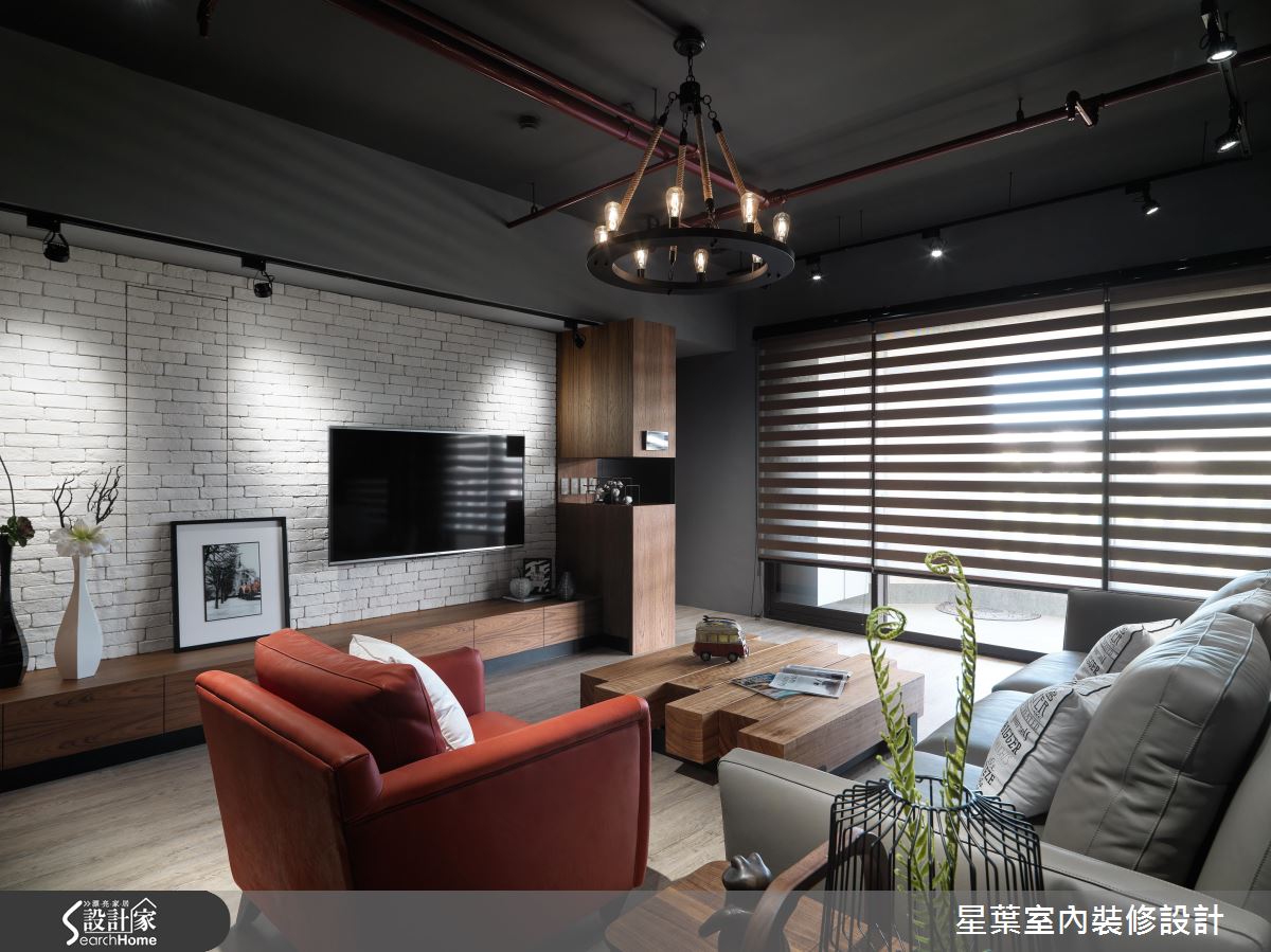 45坪工業風宅居 打造與毛小孩相伴的天堂