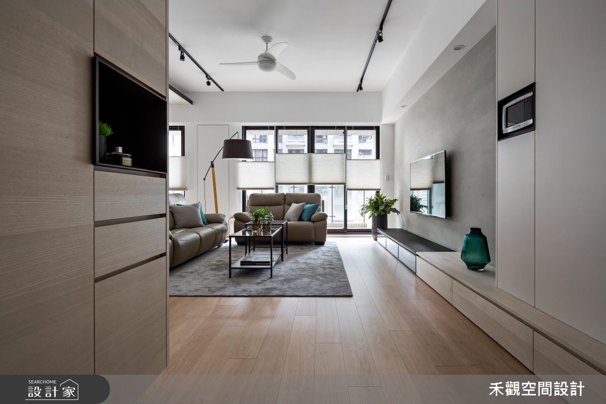 這樣的色彩材質最紓壓！中古屋改造休閒風居家