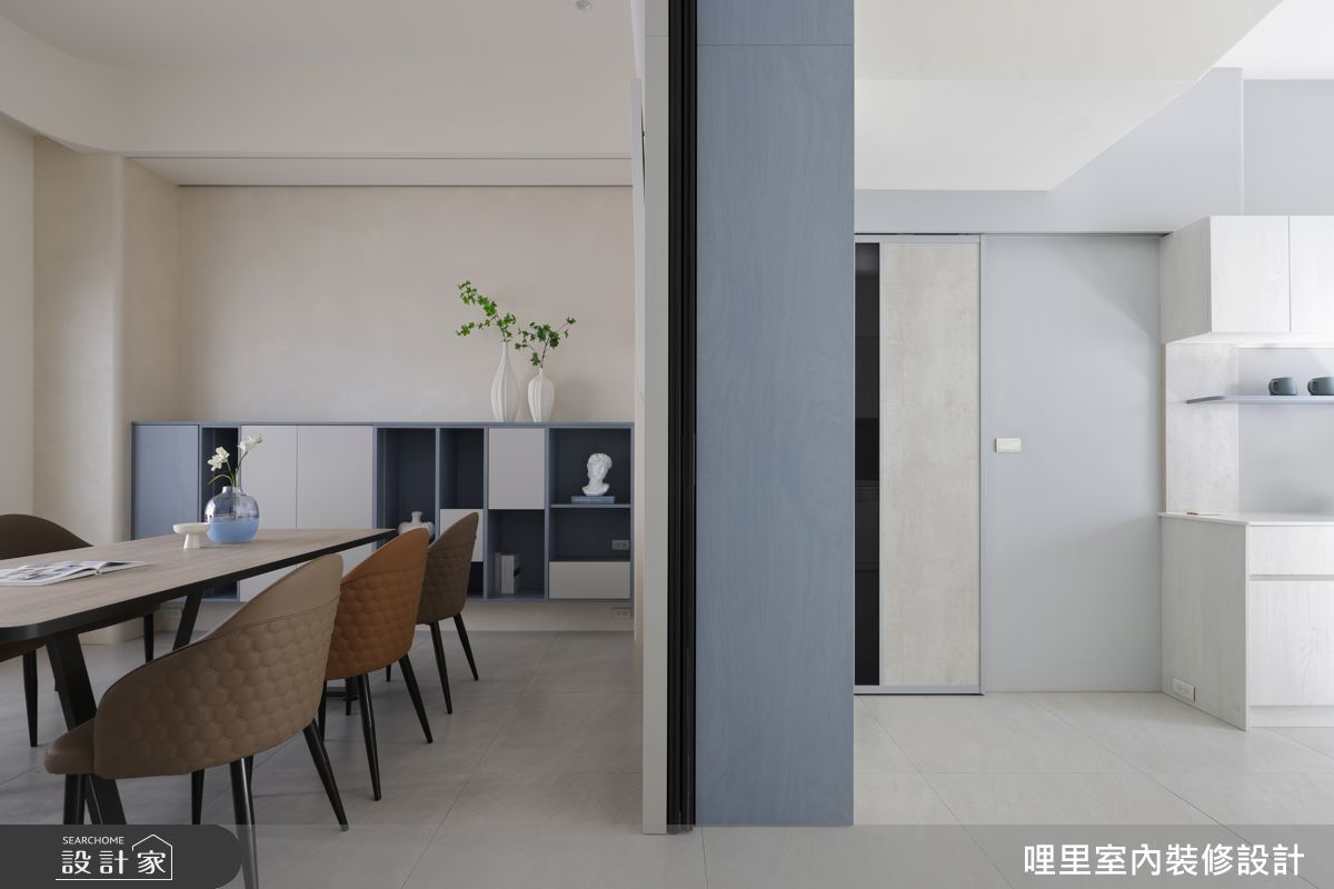 透天別墅以「藍構之序」創造動靜皆宜的生活節奏！去客廳化實現理想的生...