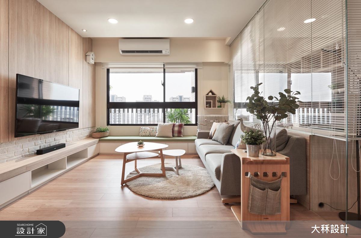 為寵物鸚鵡量身訂製的家！ 明亮又寬敞的 25 坪清新北歐宅