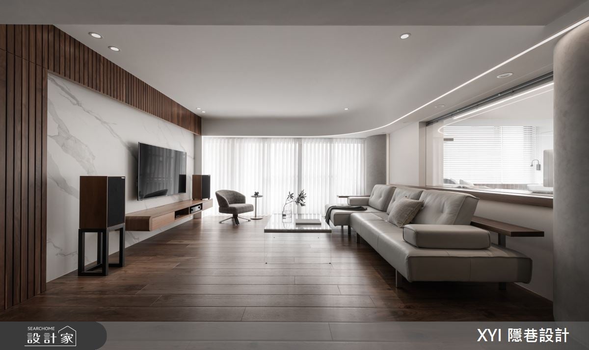 老屋量身客製理想現代風，寬敞公領域凝聚家人情感，徜享退休生活