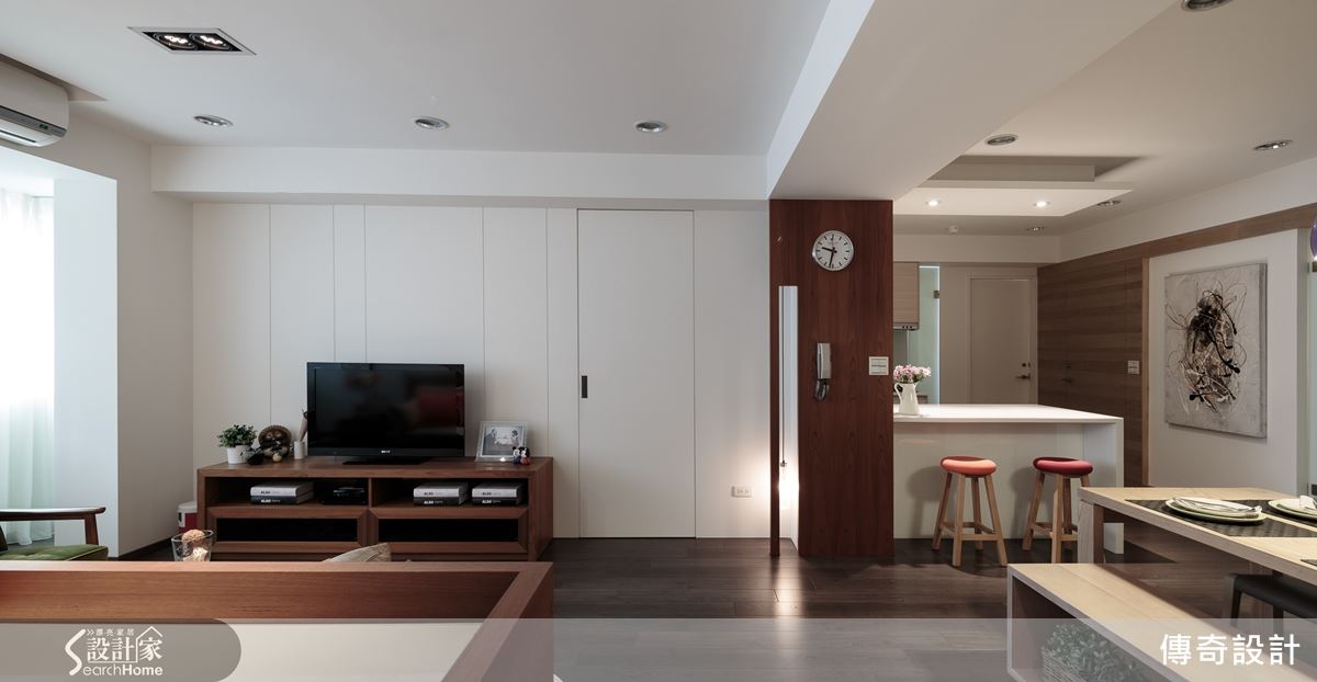 畸零空間化無形 變身方正格局的機能宅