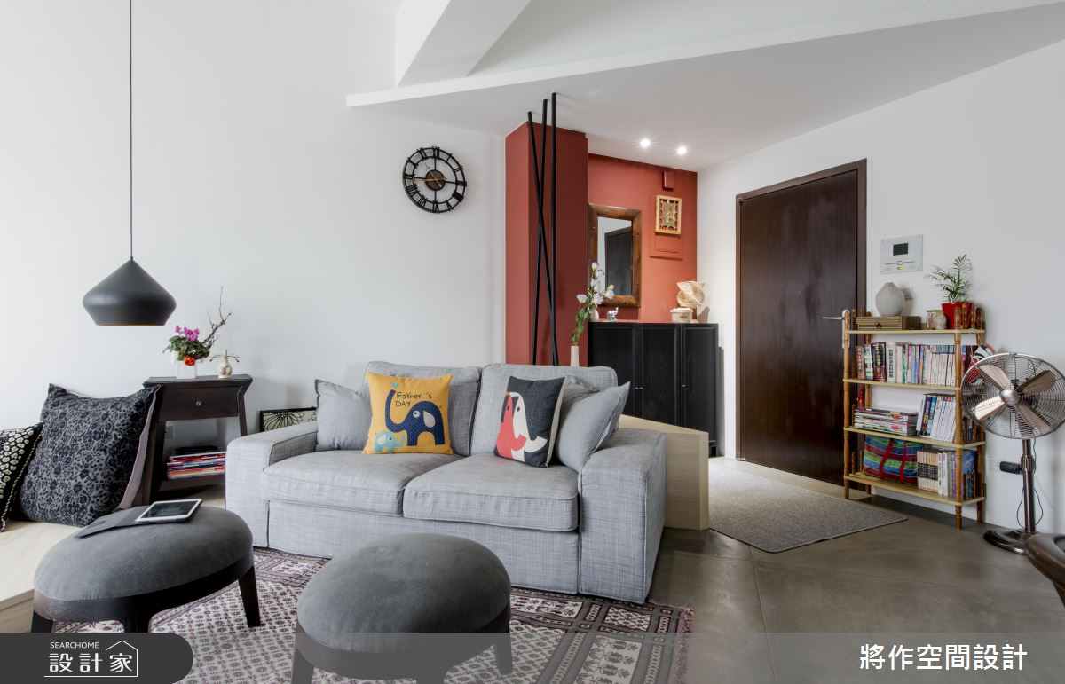 愛好自由、享受閱讀！ 20 坪 loft 宅的休閒生活態度