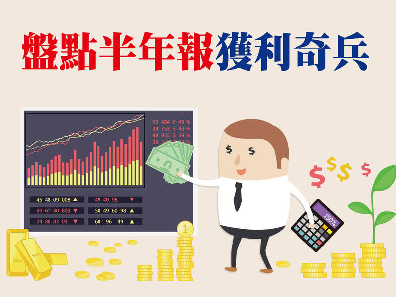 盤點半年報獲利奇兵