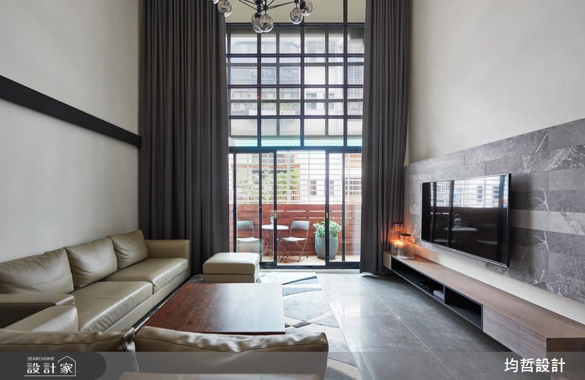 白 X 棕 X 灰的質感美！襯出樓中樓自然好氣色