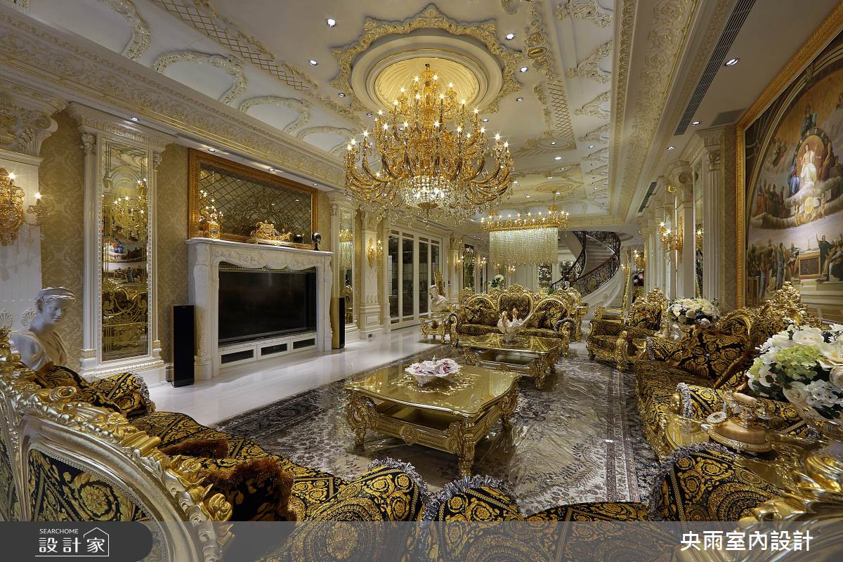 寵愛家人就用最好的！歐式風格竹北啟德羅浮宮，絕美純金箔穹頂、歐式皇...