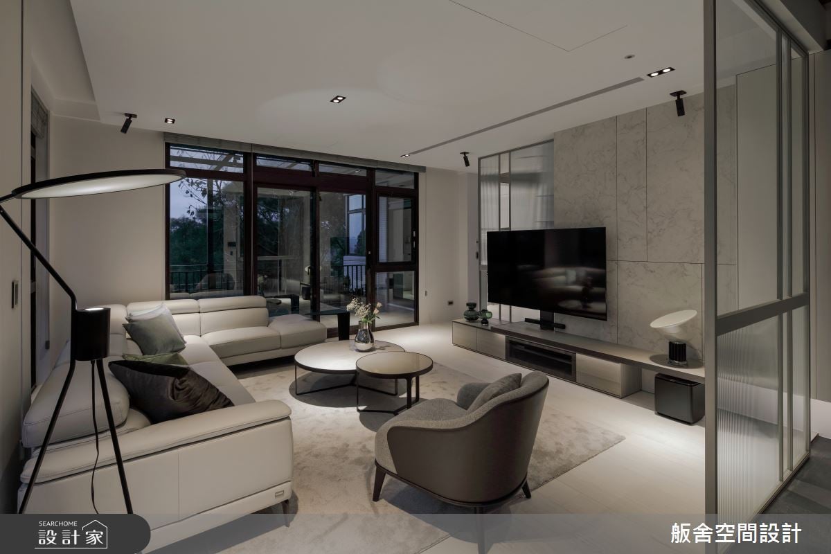 走入人心的桃花源，現代風獨棟毛胚屋別墅賞月觀景、與你偕老