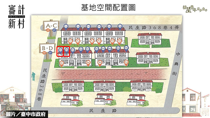 中市青創基地招租 最長可進駐4年