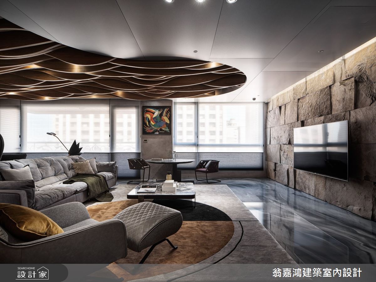 揮灑自然元素鬼斧神工的壯麗  設計鬼才原創百坪藝術華宅！