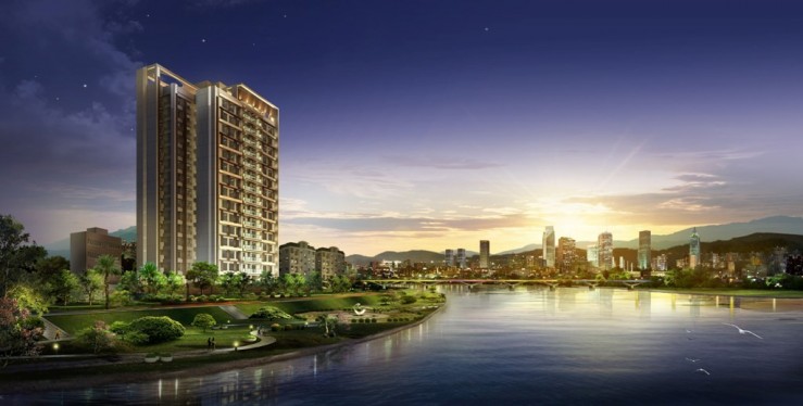 河岸第一排 吉美悅河