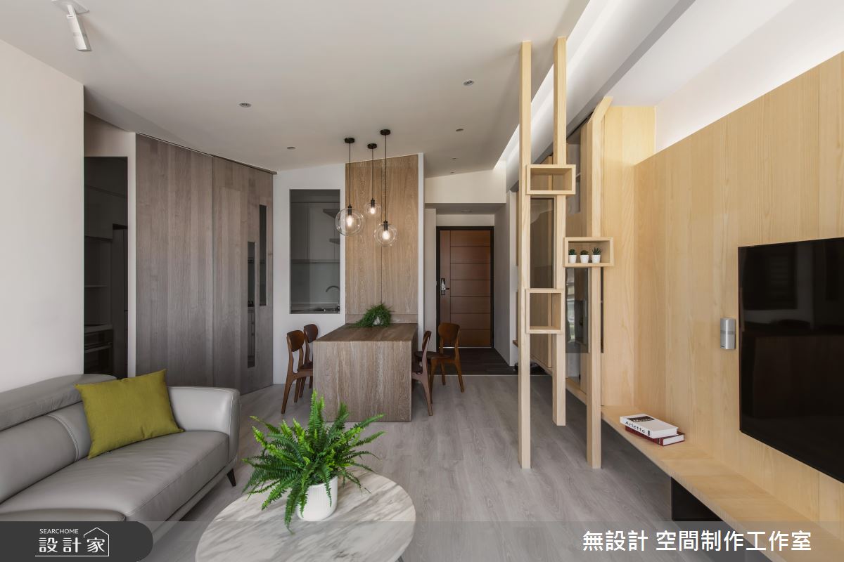 住在會呼吸的家裡！北歐風與現代風特調自然質感單身宅